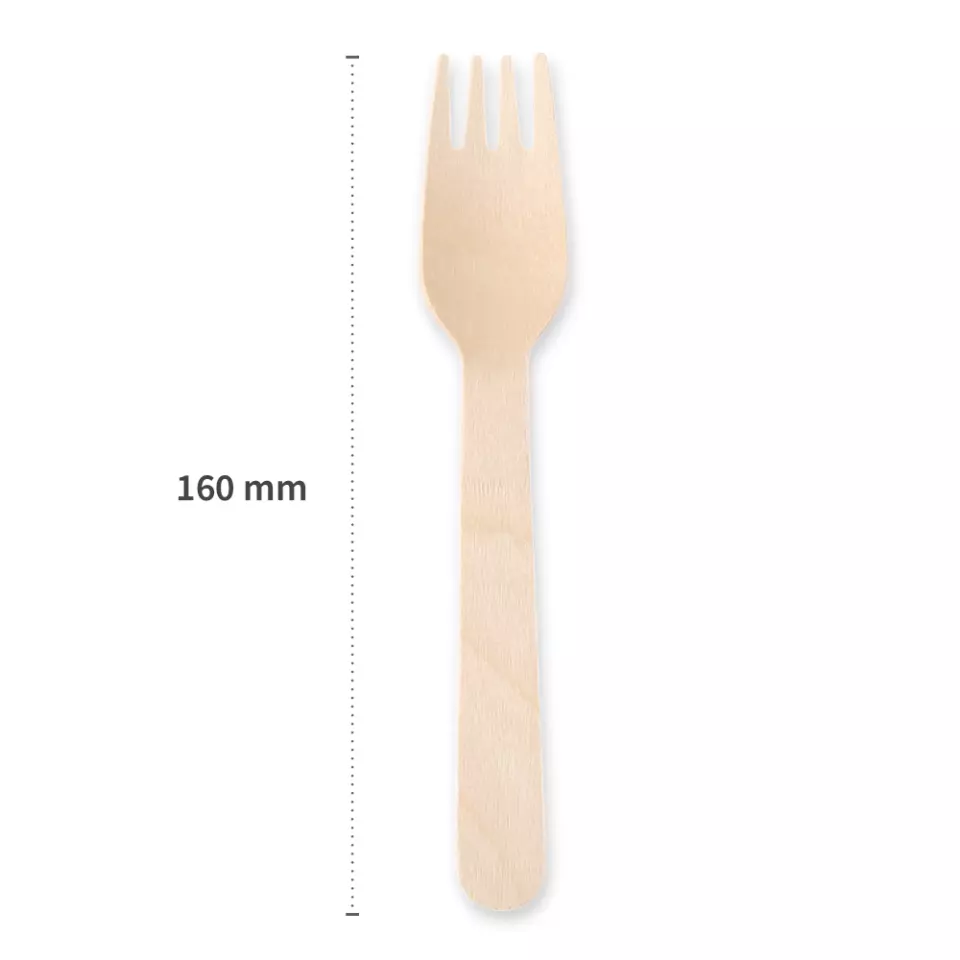 NATUREStar 388621, Bio-Holzbesteckgabel, FSC® 100%, Wachsbeschichtet, image 2, gallery thumbnail