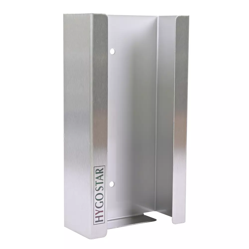 Hygostar 889411, Power Grip Glove Dispenser, Stainless Steel, image 1