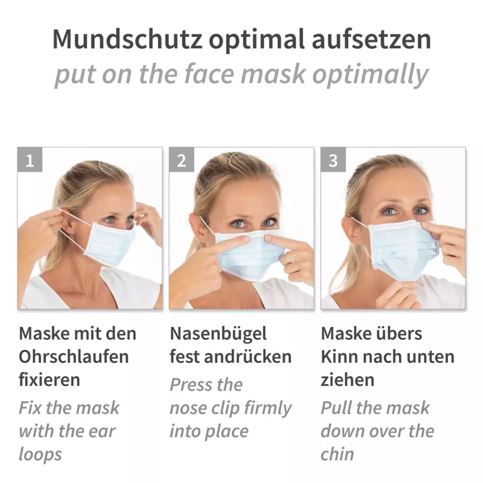Hygostar 29170, Typ II PP Gesichtsmasken, image 6, gallery thumbnail