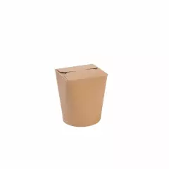 Greenbox DFC06830, Asia Cardboard Boxes 400 ml, Brown, PLA-Coated