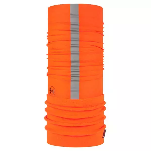 BUFF 123630-211, Polar Tube Scarf Reflective Orange Fluor, image 1, gallery thumbnail