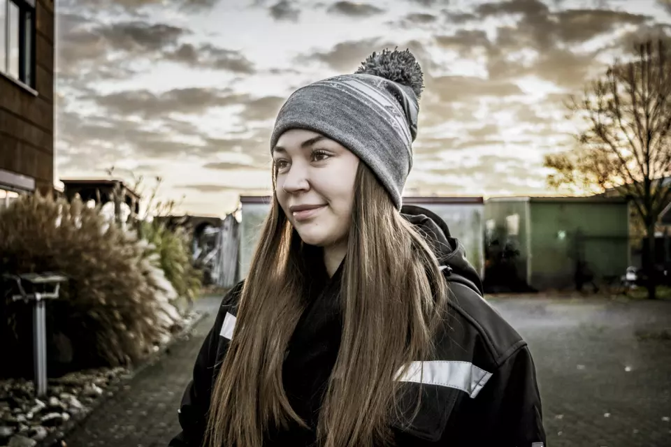 NITRAS 734, Beanie, Hellgrau, image 2, gallery thumbnail