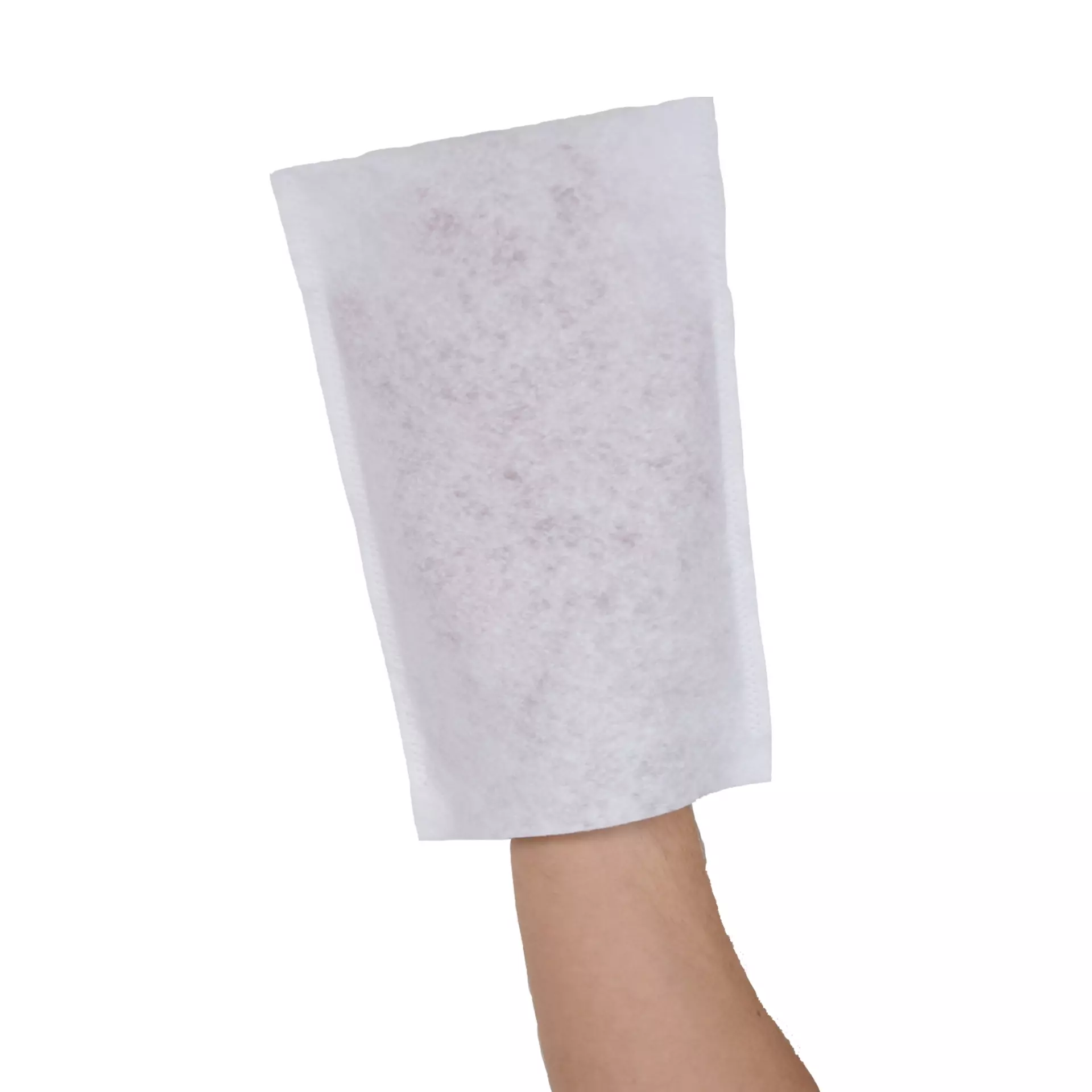 Nitras Medical 5700, Kertakäyttöiset pesukäsineet, kuitukangasta, valkoiset, image 1