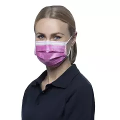 Nitras Medical PINK, SOFT PROTECT Medizinische Gesichtsmaske, Pink