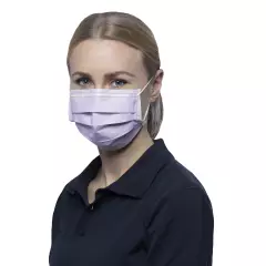 Nitras Medical 4323, SOFT PROTECT Medizinische Gesichtsmaske, Lavendel