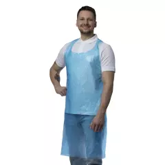Nitras Medical 4250, PE aprons, blue
