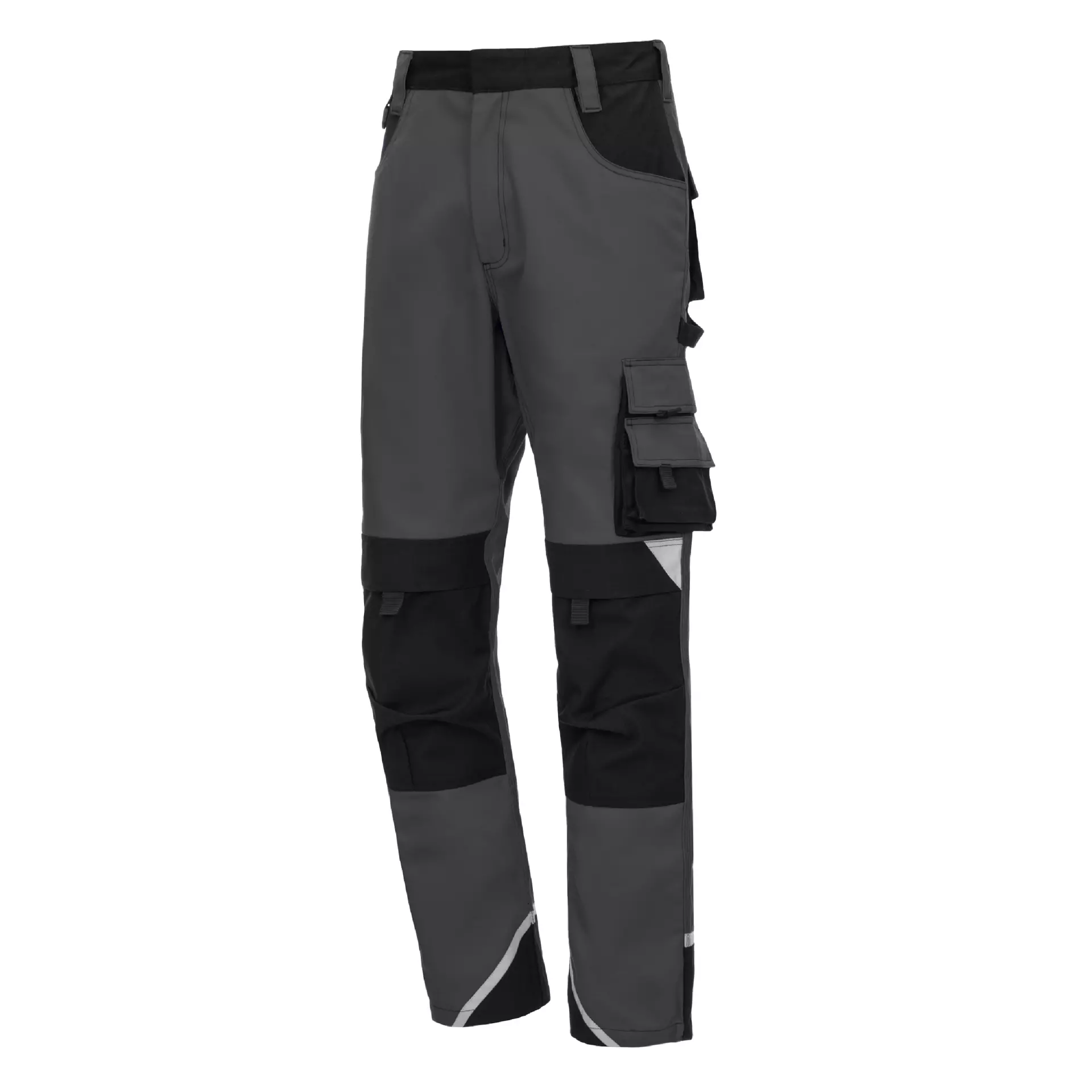 NITRAS 7612, MOTION TEX PLUS Arbeitshose, Grau, image 1