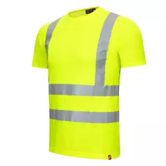 NITRAS 7008-4000, MOTION TEX VIZ Heijastava t-paita, neonkeltainen