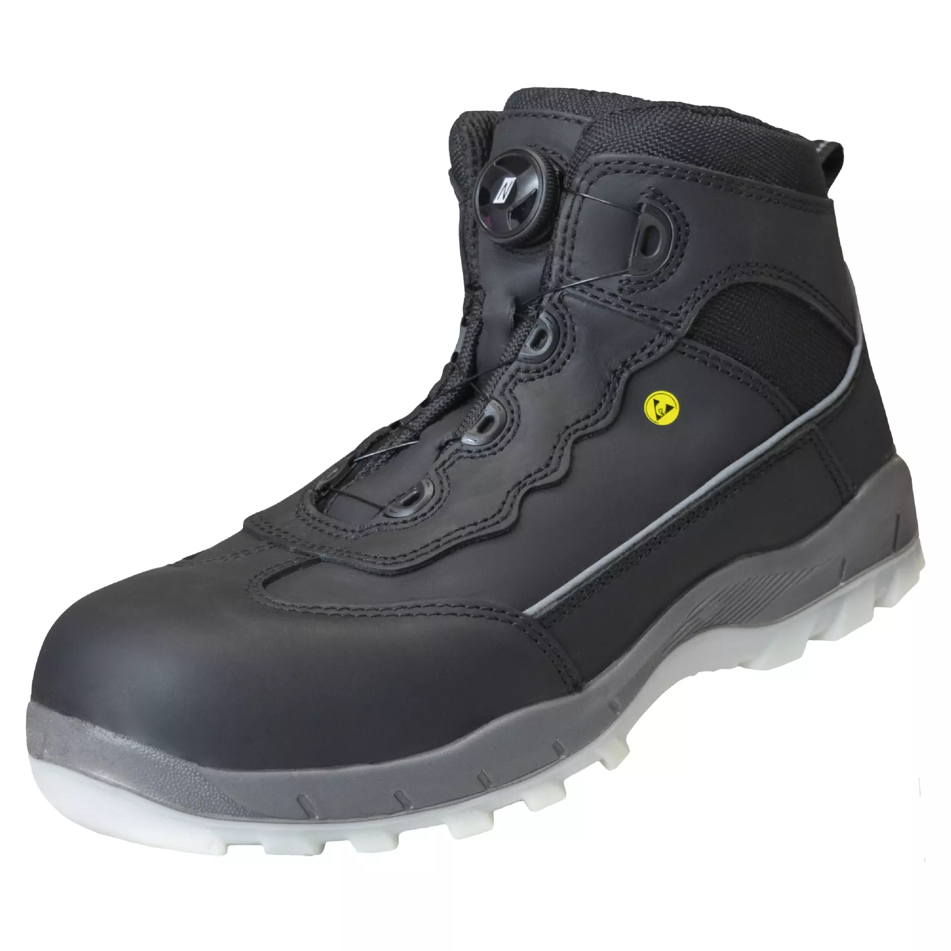 NITRAS 7307-1000, SPORT STEP MID FIT Safety Boots, Black, image 2