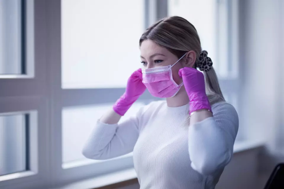 Nitras Medical PINK, SOFT PROTECT Medizinische Gesichtsmaske, Pink, image 2, gallery thumbnail