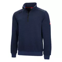 NITRAS 7036, MOTION TEX PLUS Pullover, Navy Blue