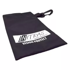 NITRAS 90B, Spectacle Bag, Black