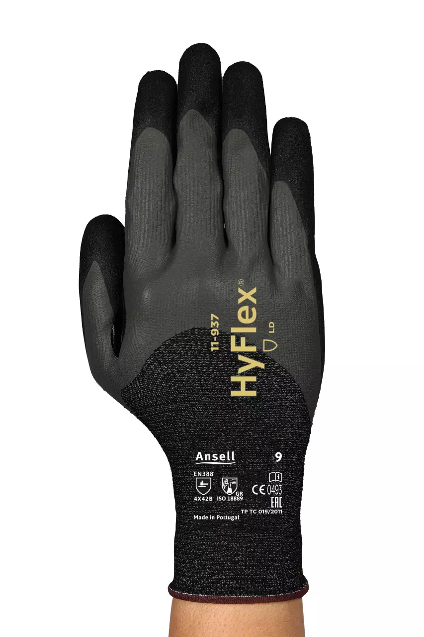 Ansell 11937, HyFlex 11-937, image 1, gallery thumbnail