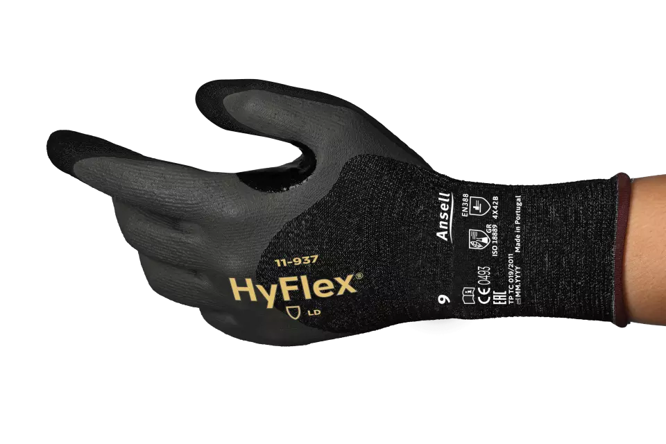 Ansell 11937, HyFlex 11-937, image 2, gallery thumbnail